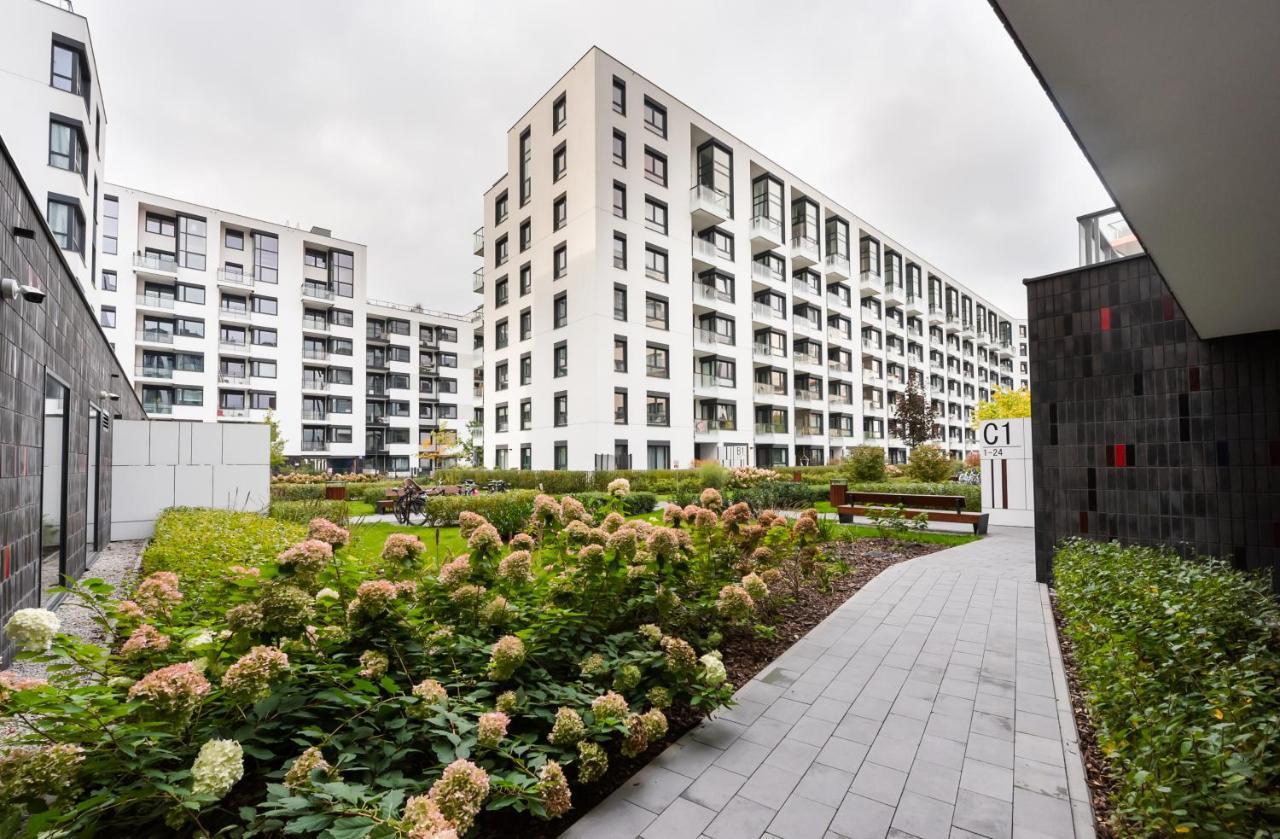 Zoliborz Obsidian Apartment วอร์ซอ ภายนอก รูปภาพ